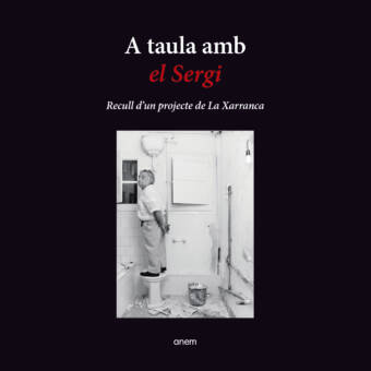 A taula amb el Sergi